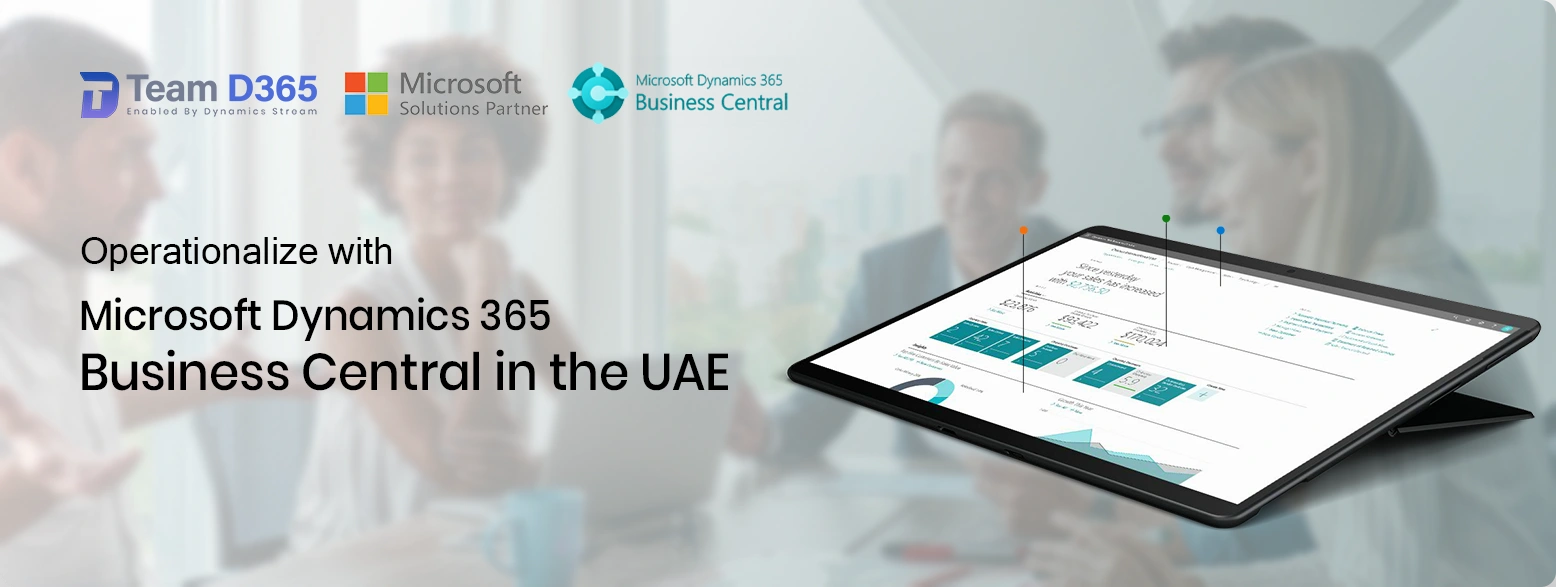 Operationalize with Microsoft Dynamics 365 Business Central in the UAE